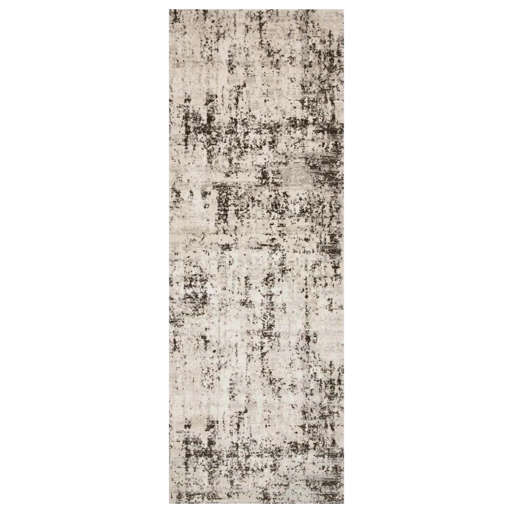 Loloi II Alchemy ALC-04 2"8" x 7"6" Silver and Graphite Scatter Rug, , large
