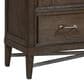 Hawthorne Furniture Preston 6 Drawer Gentlemen"s Chest in Weathered Vintage Oak, , large