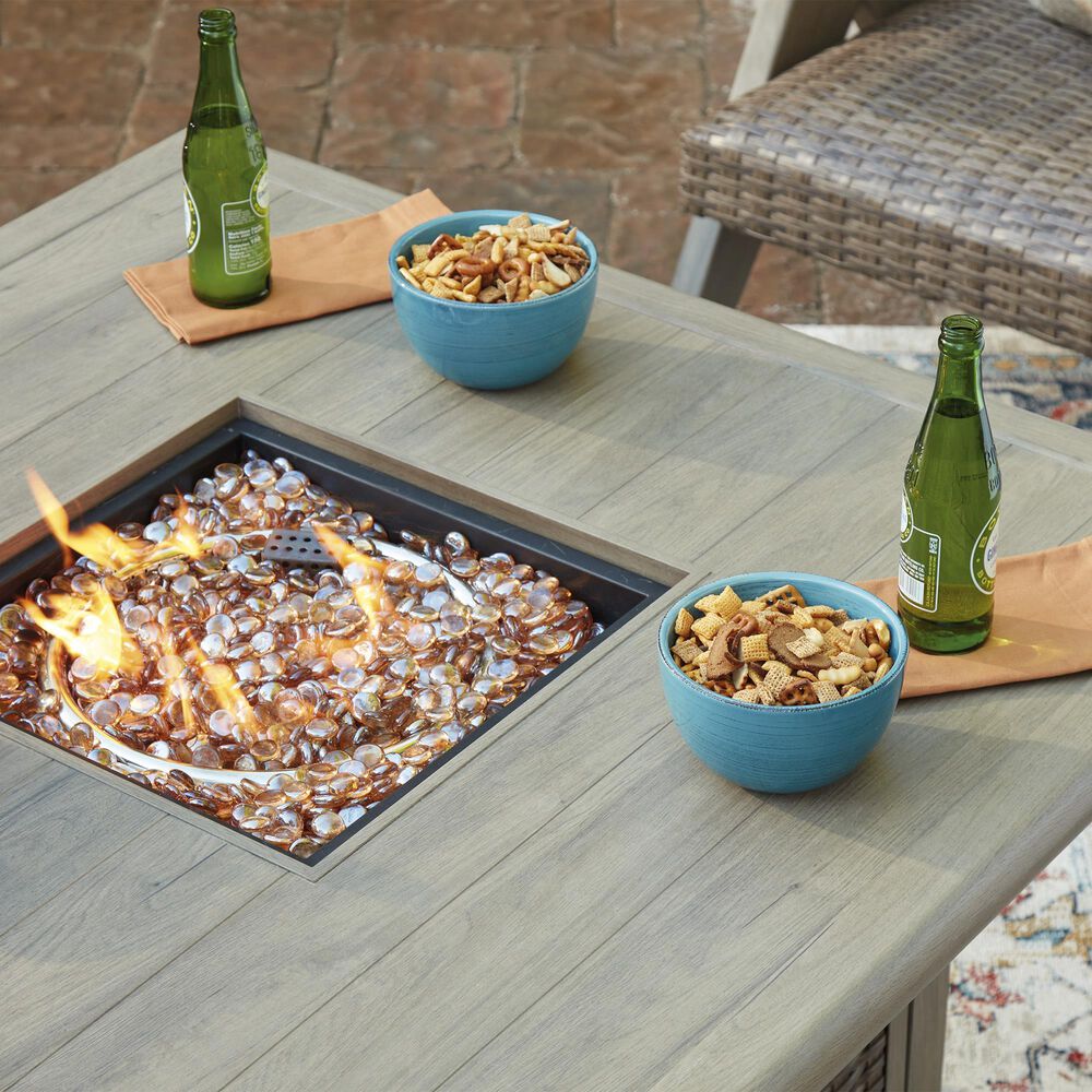 Ashley Carisbo Square Fire Pit Table in Beige, , large