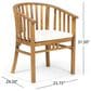 Hearth and Haven 7-Piece Outdoor Dining Set in Teak, , large
