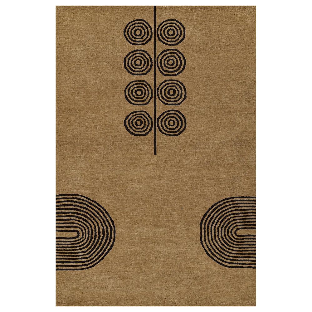 Momeni Simba 2" x 3" Beige Area Rug, , large