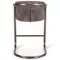 Home Trends & Design Portofino 22" Counter Chair in Antique Zinc, , large