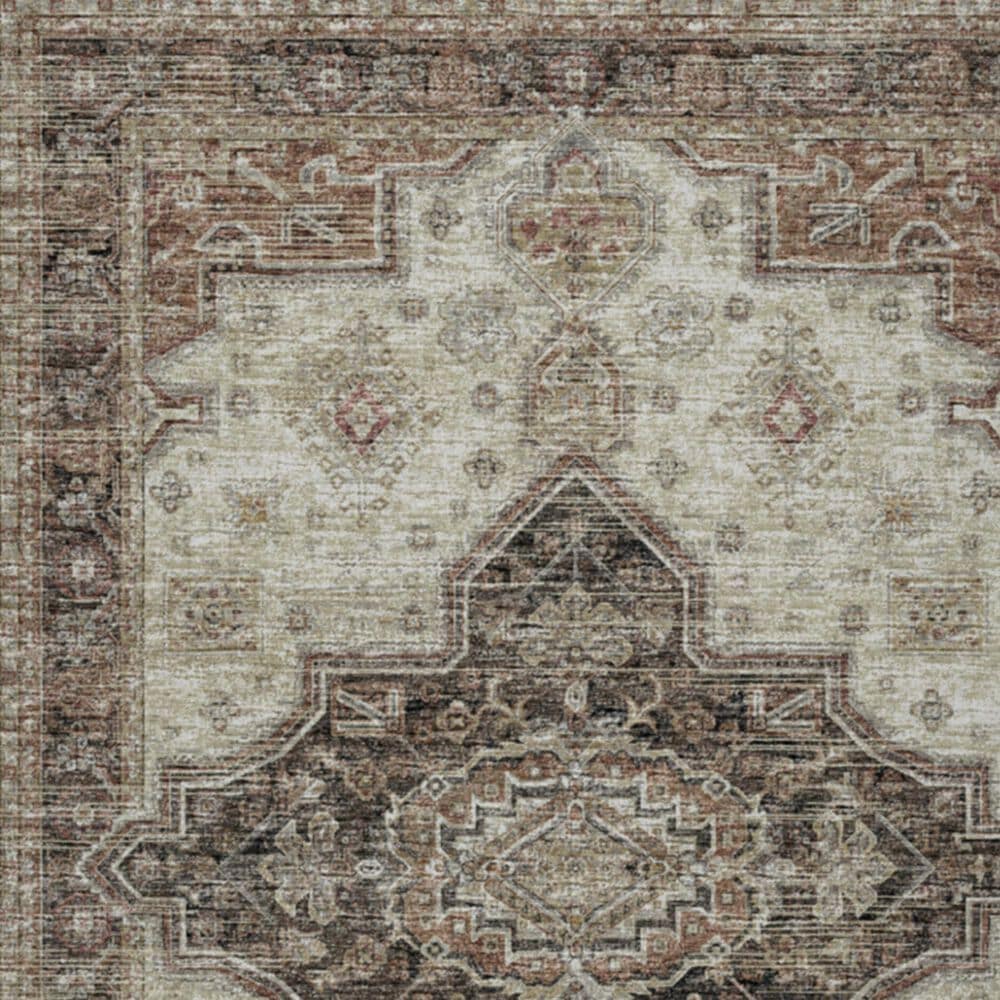 Dalyn Rug Company Tuscany 2&#39;6&quot; x 12&#39; Beige Indoor/Outdoor Runner, , large