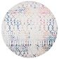 Safavieh Tulum  6"7" Round  Blue Area Rug, , large