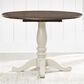 Ashley Wirloni Dining Table in Antique White and Medium Brown - Table Only, , large