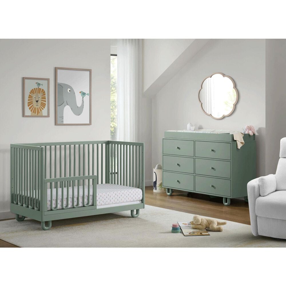 Oxford Baby Meridian Guard Rail In Olive Green, , large