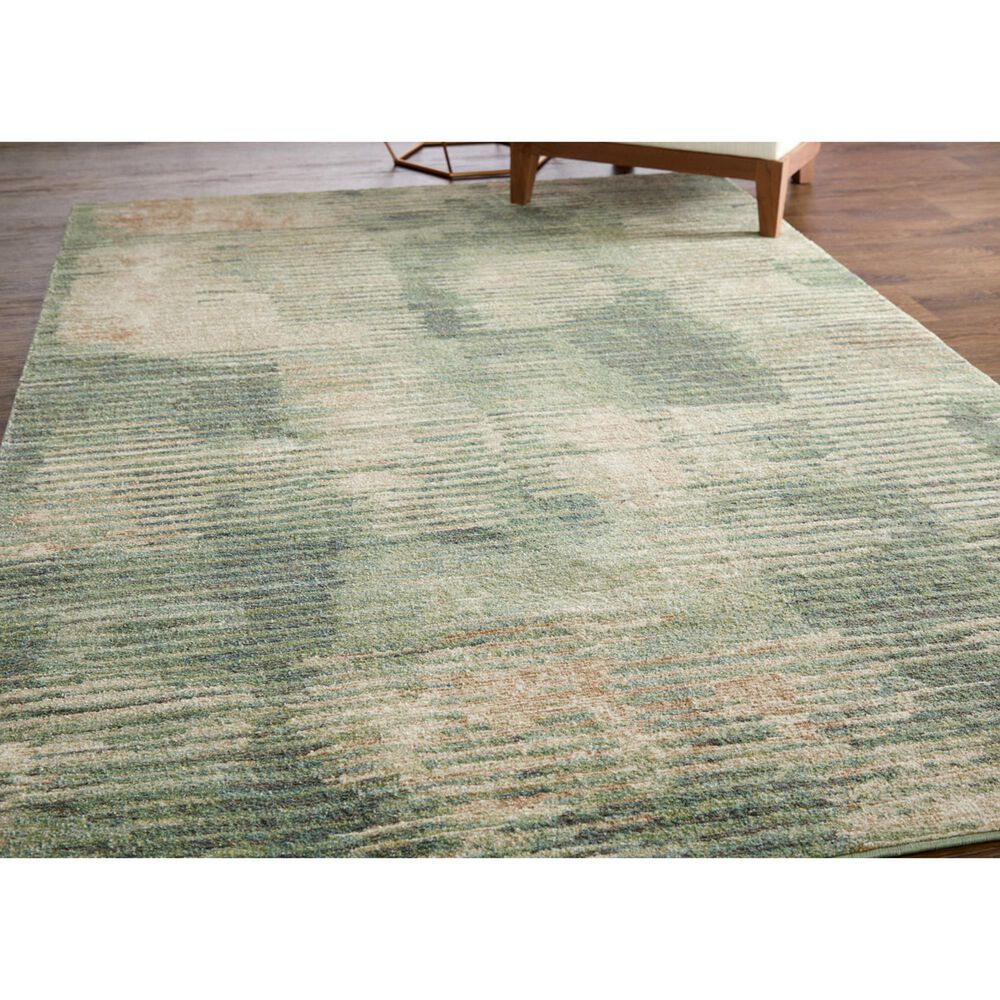 Feizy Eden Green 5&#39; x 7&#39;6&quot; Area Rug, , large