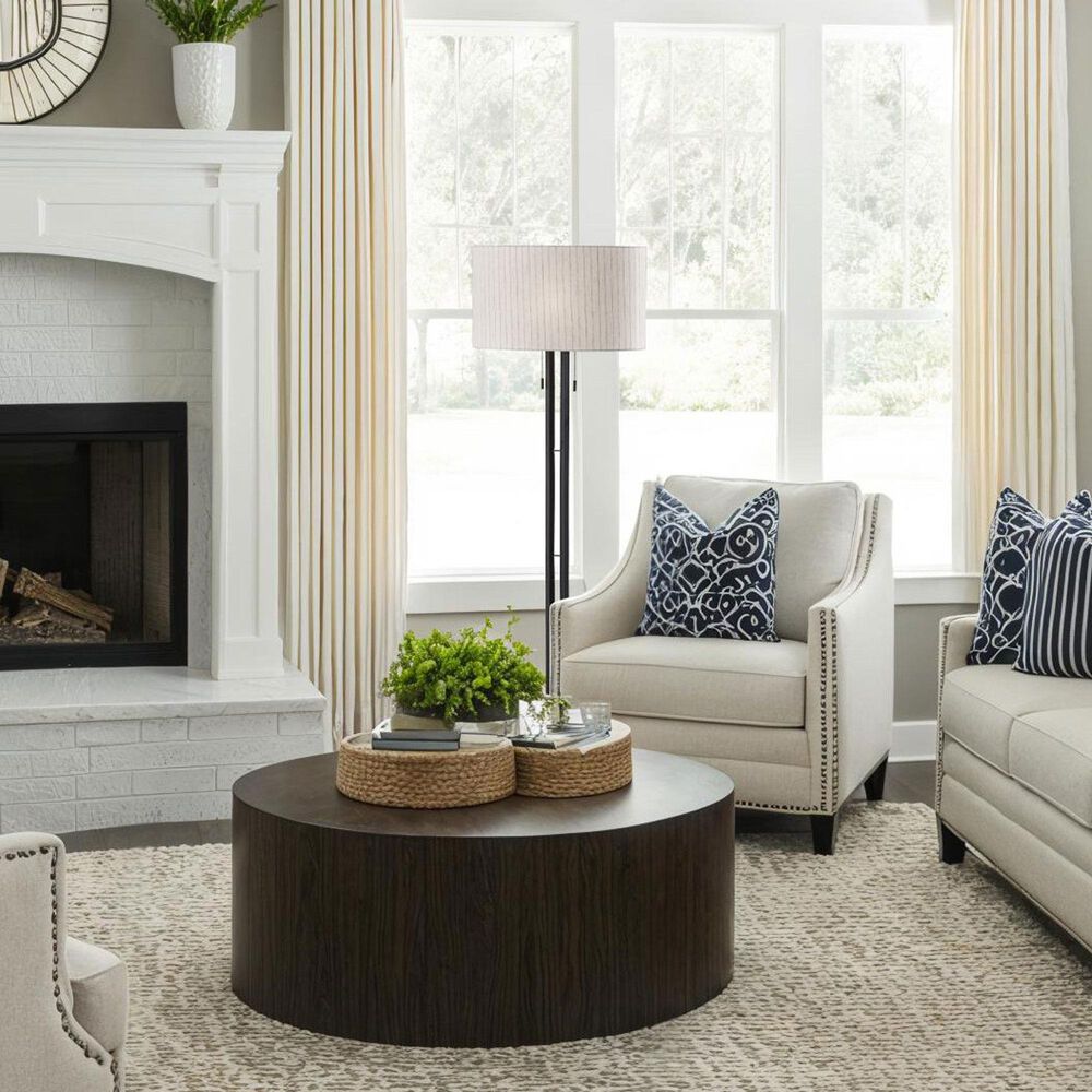 Adesso Foster Floor Lamp in Black, , large