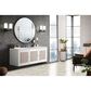 James Martin Vanities Addison 60" Double Bathroom Vanity in Glossy White with 3 cm Eternal Marfil Quartz Top and Rectangular Sinks, , large
