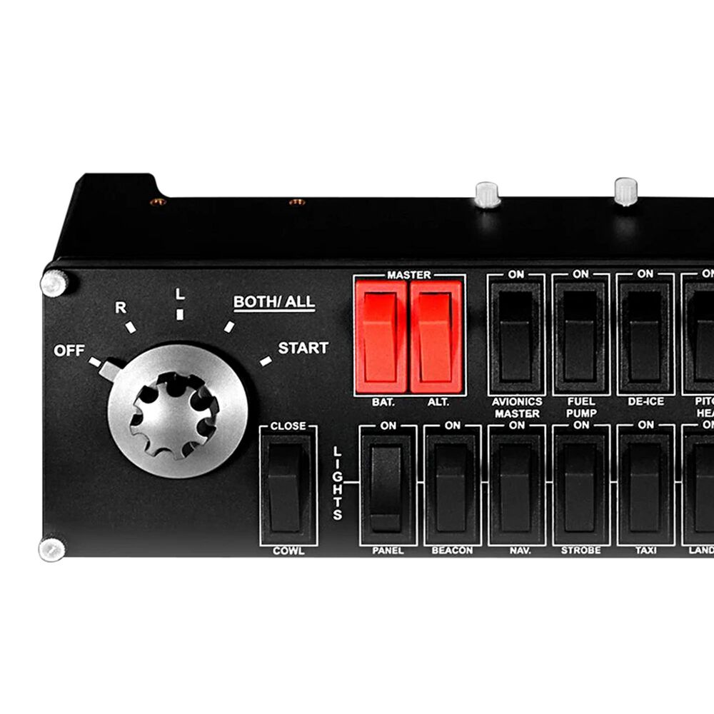 Logitech G Saitek Pro Flight Switch Panel in Black, , large