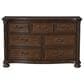 Ashley Lavinton 5-Piece King Bedroom Set in Rich Cherry Brown, , large