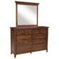 Hawthorne Furniture San Mateo 4-Piece Queen Storage Bedroom Set in Tuscan, , large