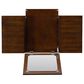 Linon Home Decor Camila Vanity with Stool in Walnut, , large
