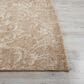 Nourison Silk Shadows 7"9" x 9"9" Light Gold Area Rug, , large