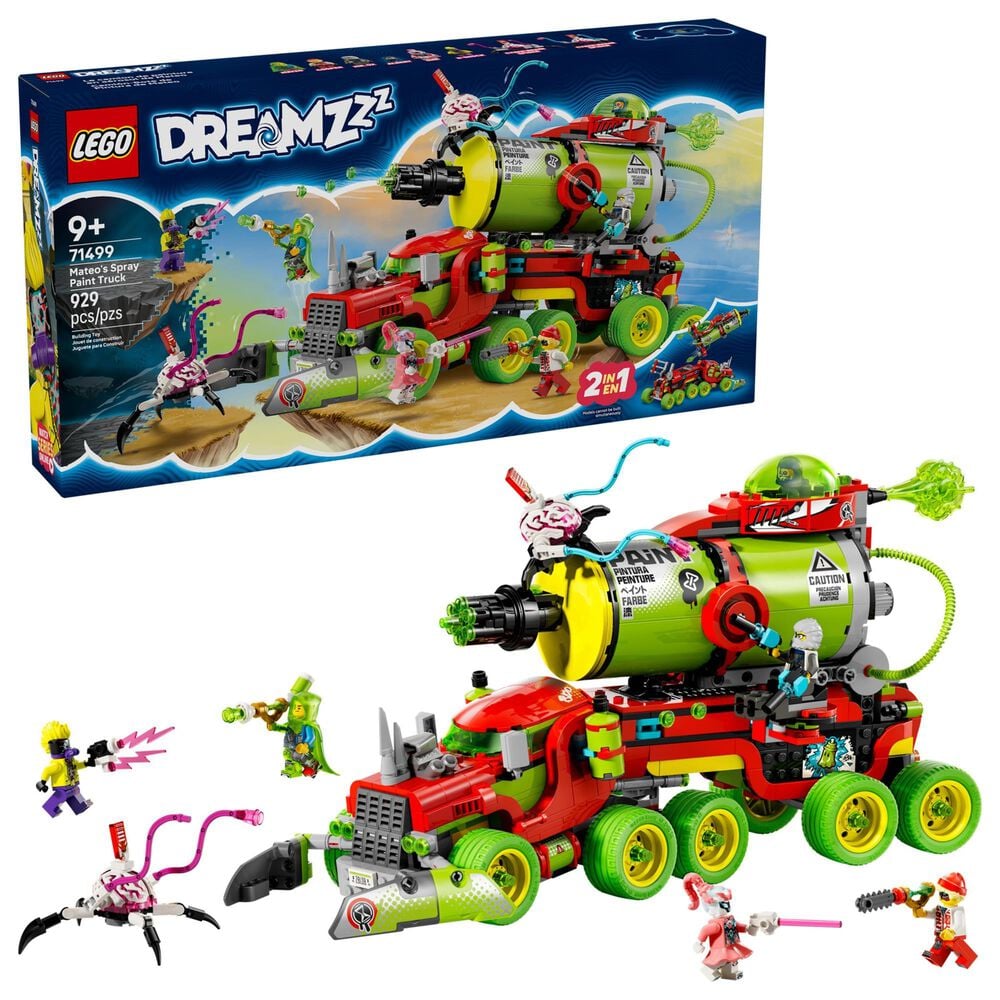 LEGO Dreamzzz Mateo"s Spray Paint Truck Building Set, , large