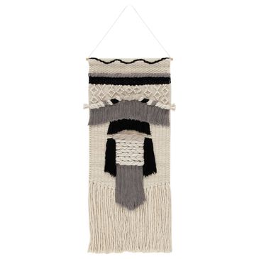 Safavieh Kalli Hidalgo Woven Wall Art in Ivory and Grey, , large
