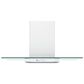 Cafe 36" Wall-Mount Glass Canopy Chimney Hood in Matte White, , large