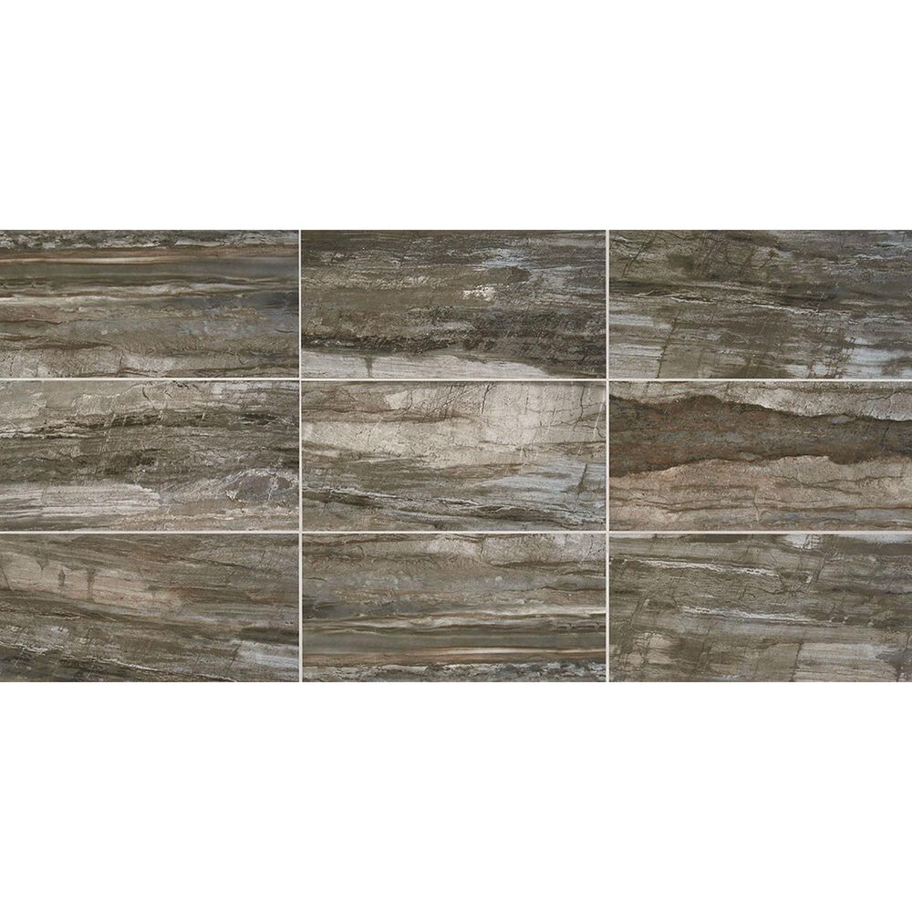 Dal-Tile River Marble Smoky River 12" x 23" Porcelain Tile, , large
