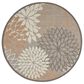 Nourison Aloha ALH05 5"3" Round Natural Indoor/Outdoor Area Rug, , large