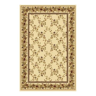 Radici USA Noble 1427 3"3" x 5"4" Ivory Area Rug, , large