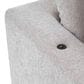 Moore Furniture Pollock 3-Piece Stationary Symmetrical Sectional in Linwood Linen, , large