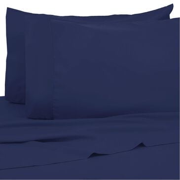 Trade Linker 3-Piece Twin XL Dorm Room 200 Thread Count Sheet Set in Navy, , large