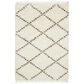 Oriental Weavers Axis AX08A 9"10" x 12"10" Ivory Area Rug, , large
