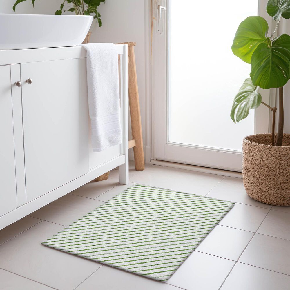 Dalyn Rug Company Wonderland WN27 1&#39;8&quot; x 2&#39;6&quot; Green Indoor/Outdoor Area Rug, , large