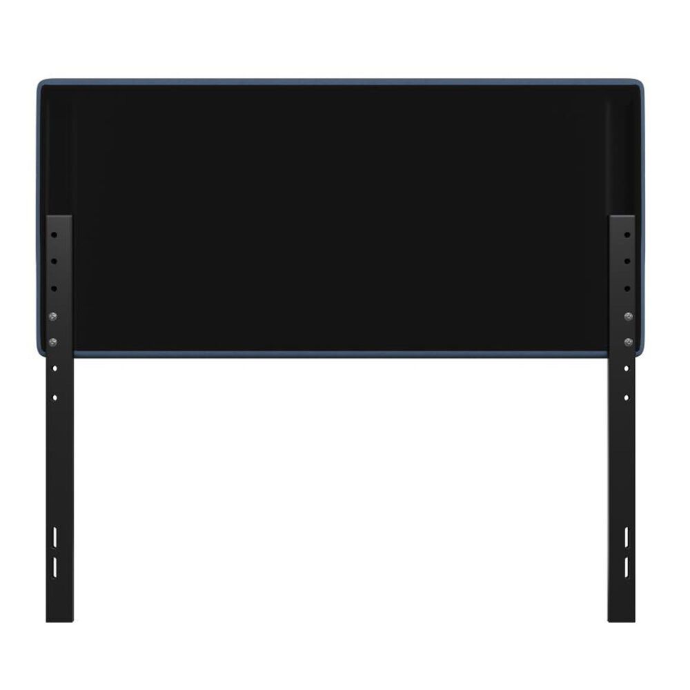 Flash Furniture Paxton Full Upholstered Headboard in Blue, , large