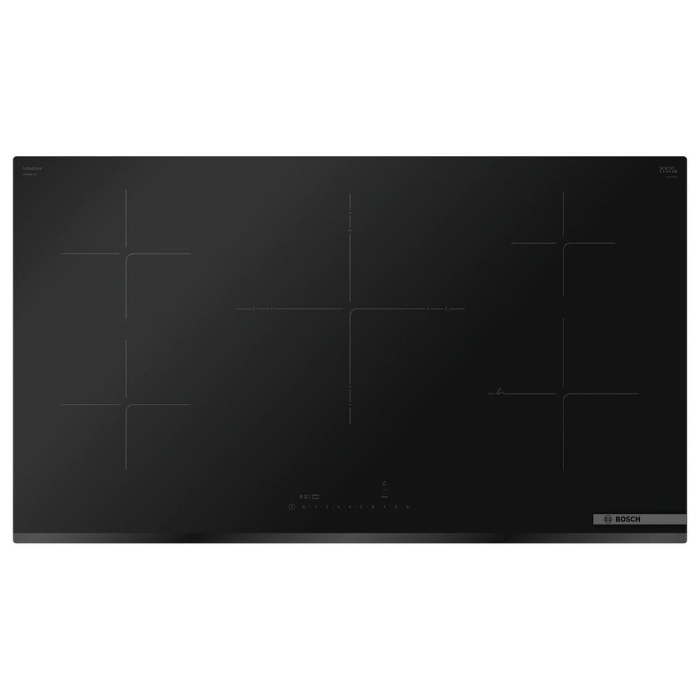 Bosch 800 Series 36" Induction Cooktop in Black, , large
