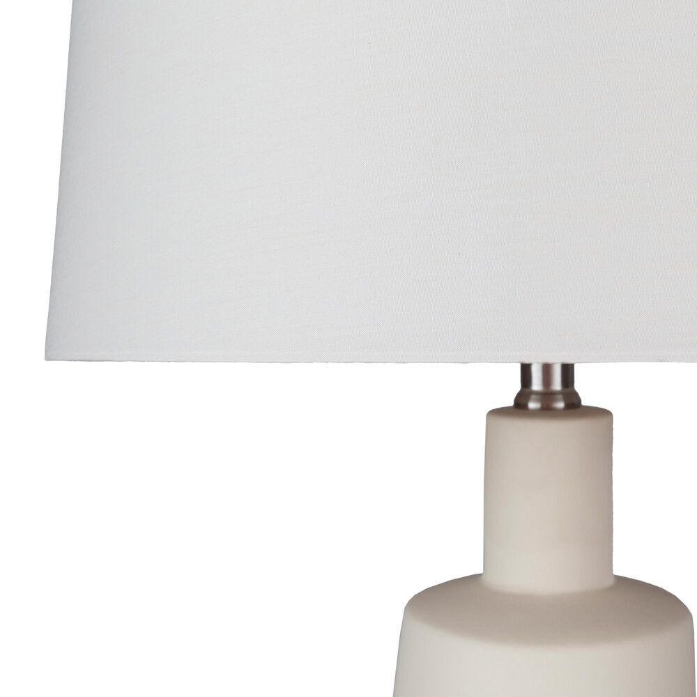 Surya Healey Table Lamp in Cream and Ice Blue, , large
