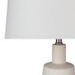 Surya Healey Table Lamp in Cream and Ice Blue, , large