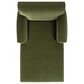 Jennifer Taylor Home Alana Chaise Lounge Chair in Olive Green Velvet, , large
