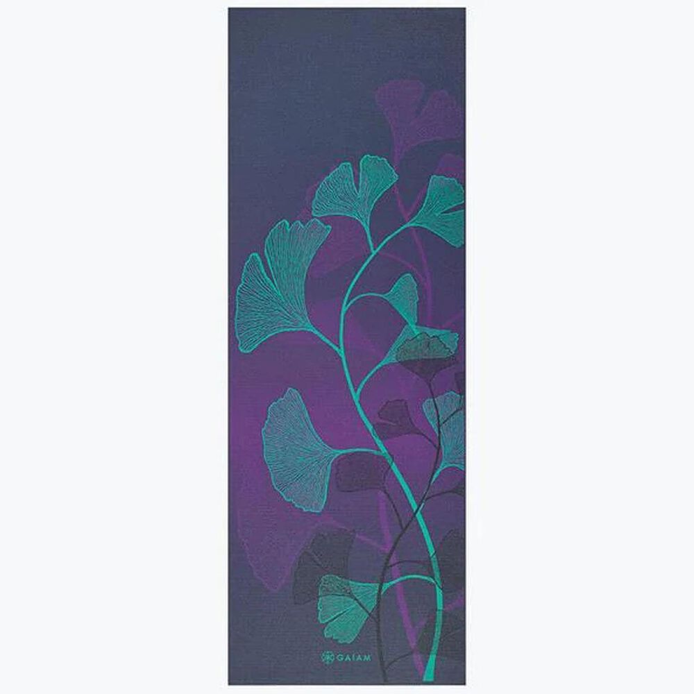 Gaiam Premium Lily Shadows Yoga Mat &#40;6MM&#41;, , large