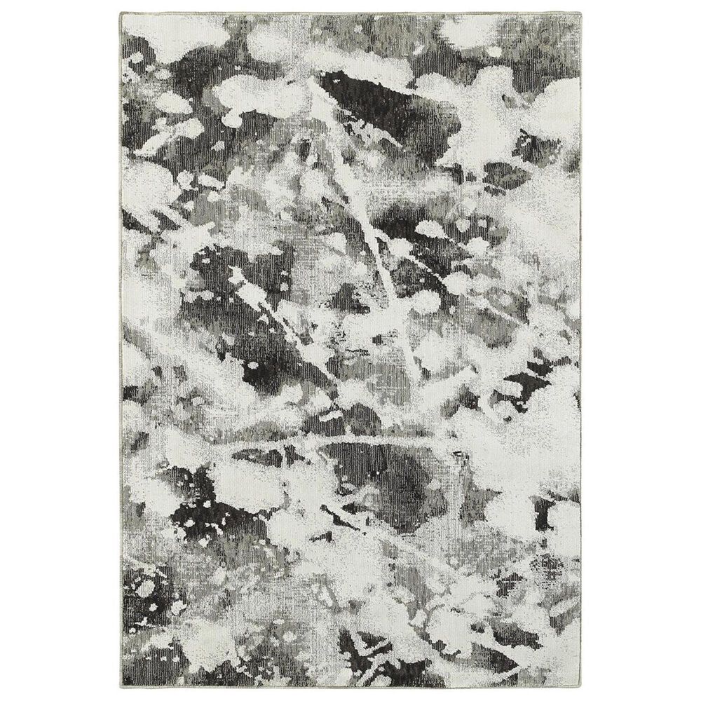 Oriental Weavers Evolution 8035B 10&#39; x 13&#39;2&quot; Charcoal Area Rug, , large