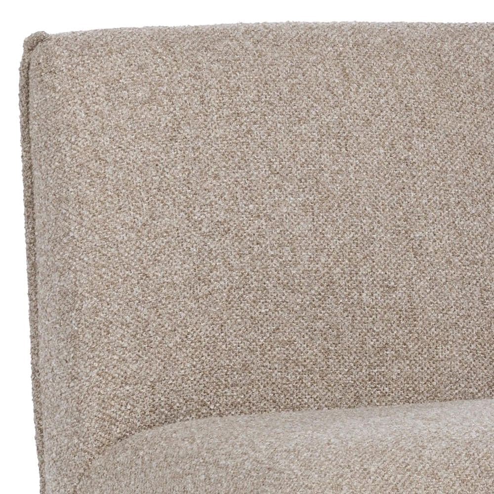 Classic Home Branzon Upholstered Dining Side Chair in Sandy Brown, , large