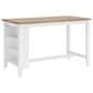 Ashley Gesthaven 3-Piece Counter Height Dining Set in Natural and White, , large