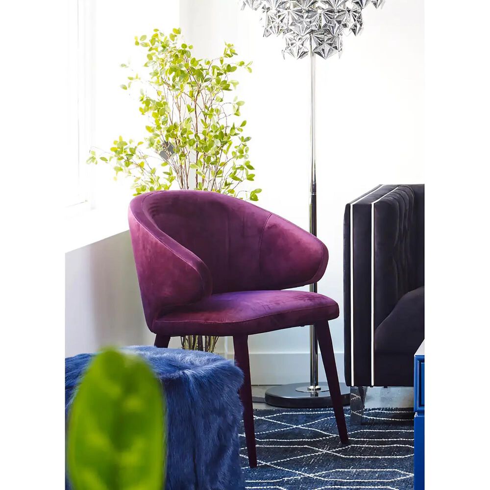 Moe&#39;s Home Collection Stewart Dining Chair in Purple, , large