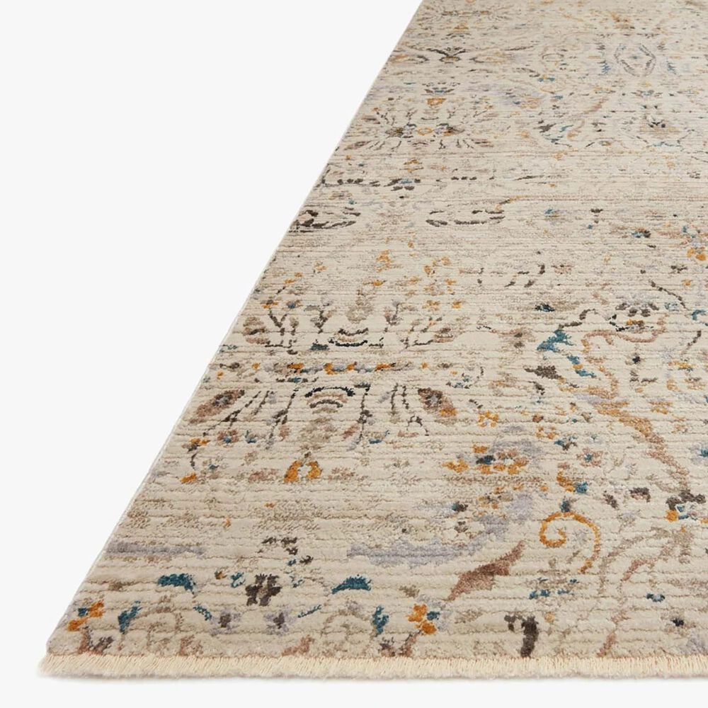 Loloi Leigh 2&#39;7&quot; x 7&#39;8&quot; Ivory and Straw Runner, , large