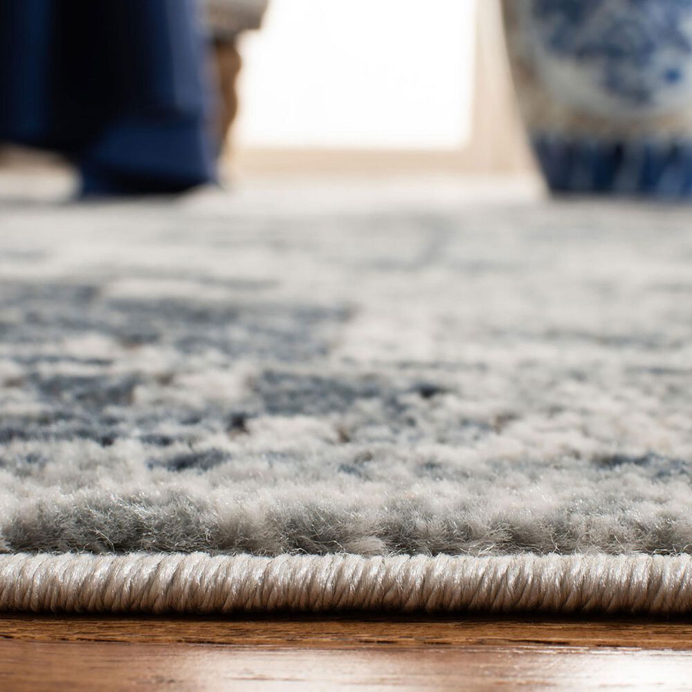 Safavieh Oregon 6&#39;7&quot; Square Navy and Ivory Area Rug, , large