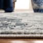 Safavieh Oregon 6"7" Square Navy and Ivory Area Rug, , large
