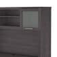 Bush Somerset 60" L-Shaped Desk with Hutch in Storm Gray, , large
