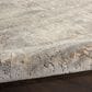 Nourison Quarry QUA03 2"2" x 10" Beige and Grey Runner, , large