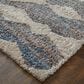 Feizy 39IFF Mynka Gray / Multi 7"11" x 10" Area Rug, , large