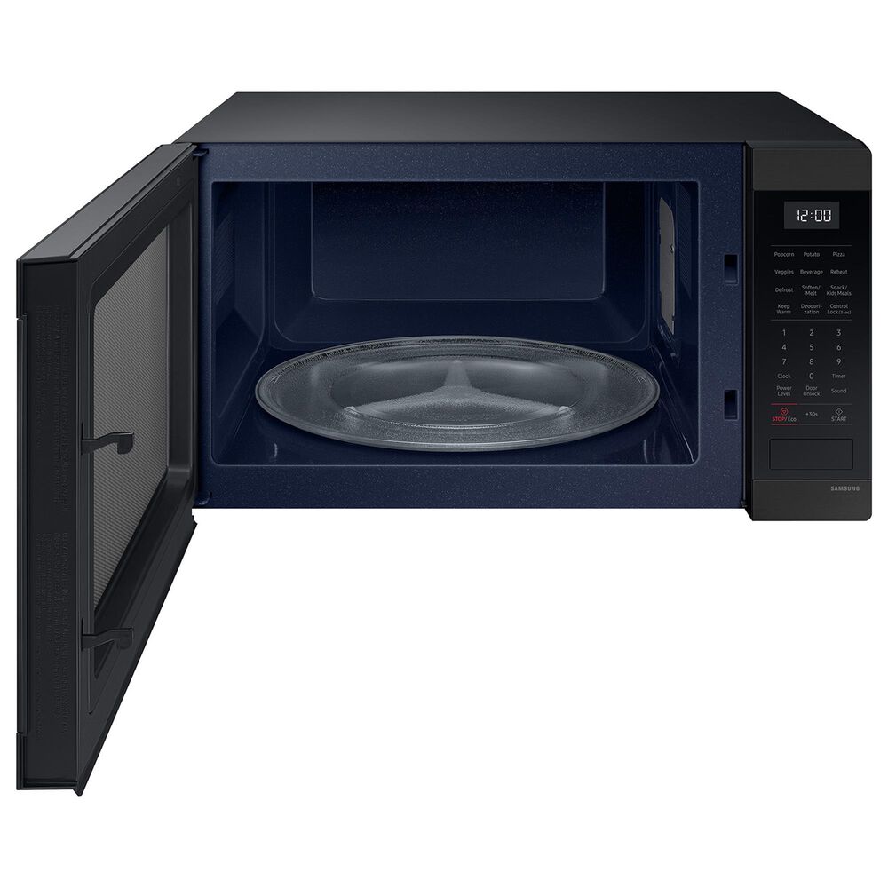Samsung 1.9 Cu. Ft. Countertop Microwave with Sensor Cook in Matte Black Steel, , large