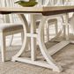 Ashley Shaybrock Dining Table in Antique White and Light Grayish Brown - Table Only, , large