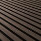 MS International Acoustic Wood Slat Espresso 24" x 48" Wall Panels, , large