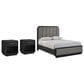 Millenium Rowanbeck 3-Queen Bedroom Set Nightstands in Black
, , large