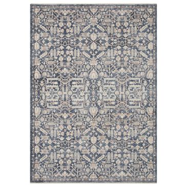 Amber Lewis x Loloi Zuma 2"3" x 3"10" Blue and Ivory Area Rug, , large