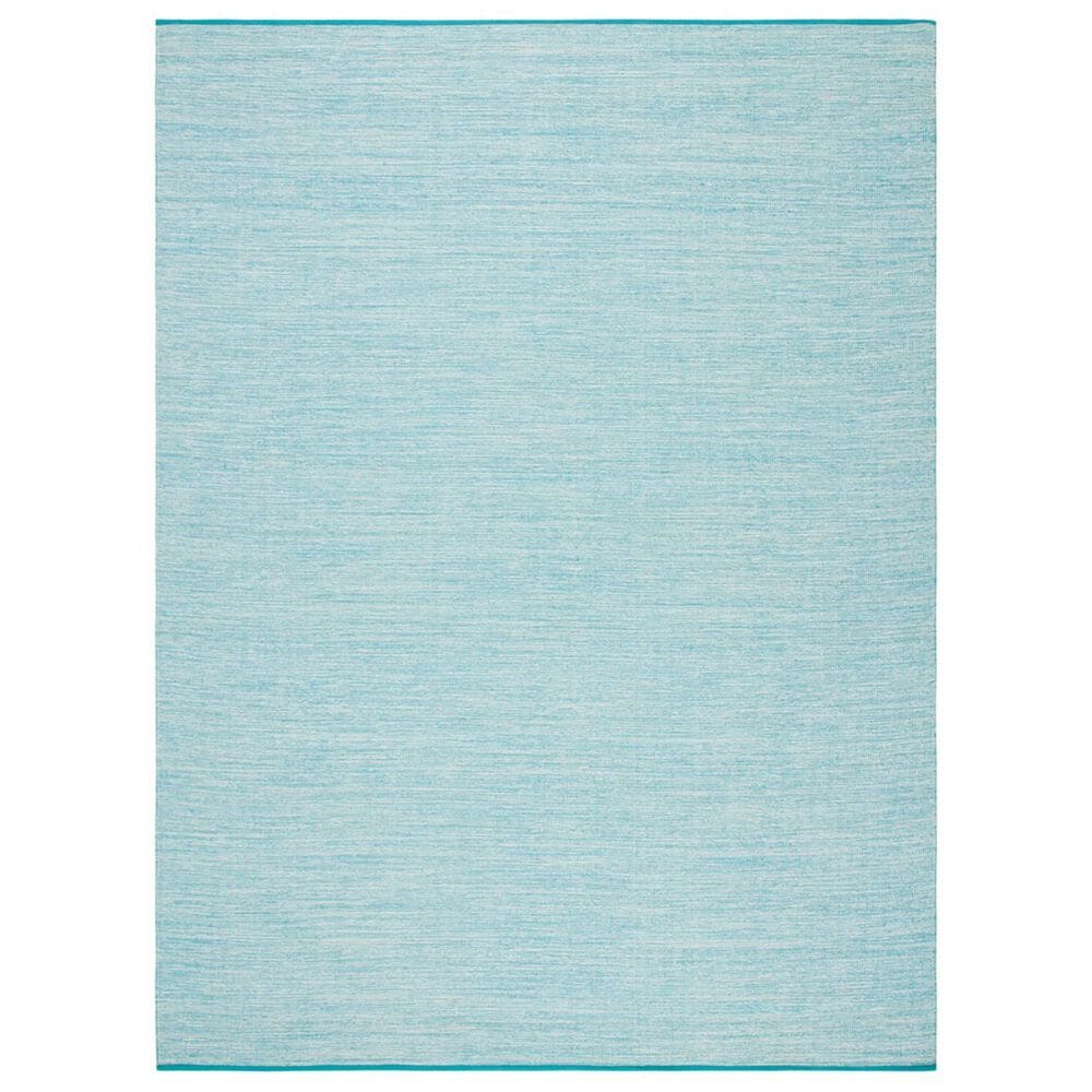 Safavieh Montauk 8" x 10" Aqua and Blue Area Rug, , large